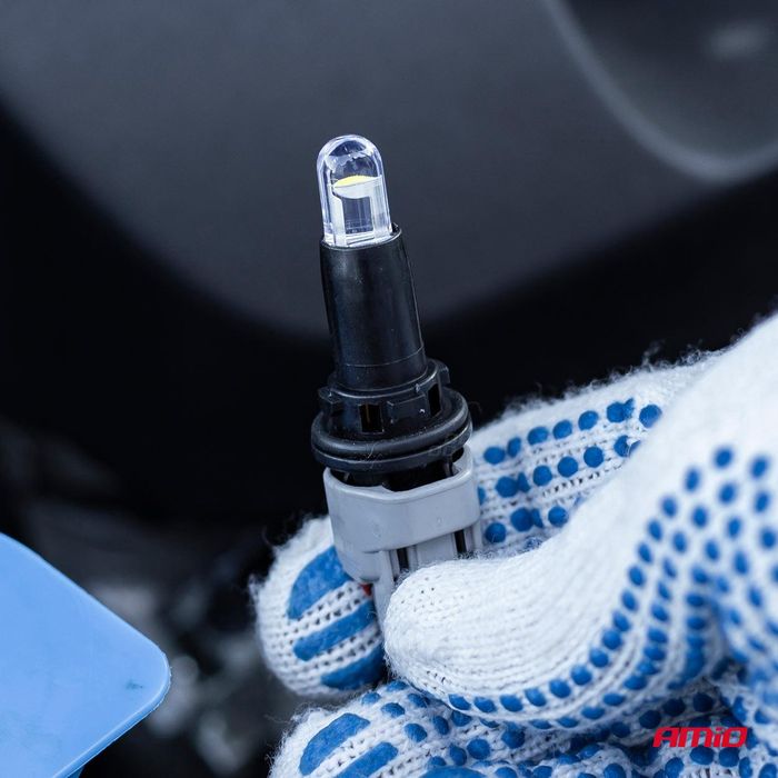 Kрушки led t10 бели 2броя w5w 12xsmd 2835 12v flyseen fls6000 ...