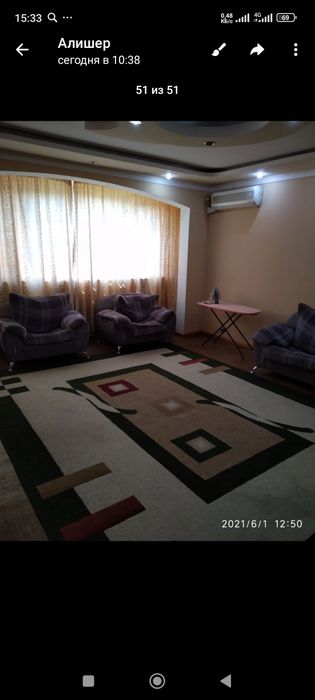 Сдается 2 комнатная квартира