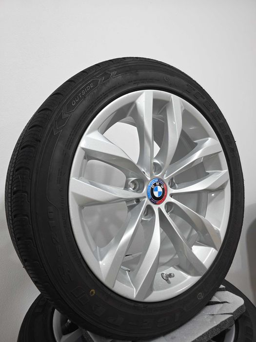 Jante 18 Style 609 OEM BMW F10 F11 F06 F12 F30 E90 X1 X3 cu senzori 8J et30 5x120 72.6