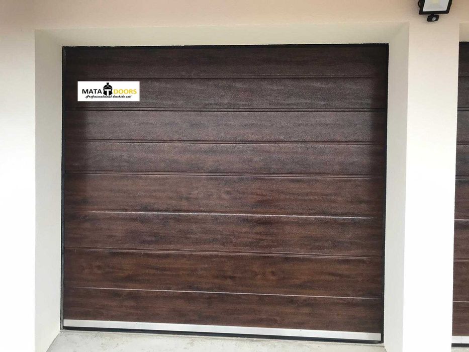 Usa wenge L2500xH2200 Usi garaj/usi hale/usi sectionale
