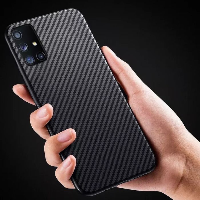 Samsung /A03S/A05S/A06/A16/A36/A56 Husa Silicon Textura Carbon 0.2mm