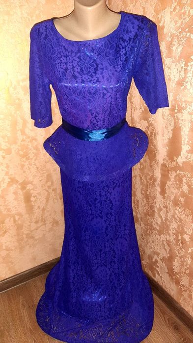 Платье "Рыбка" р. 48-50.