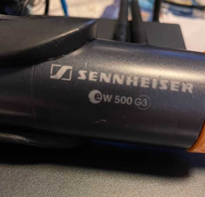 Sennheiser ew500 G3 wireless microphone