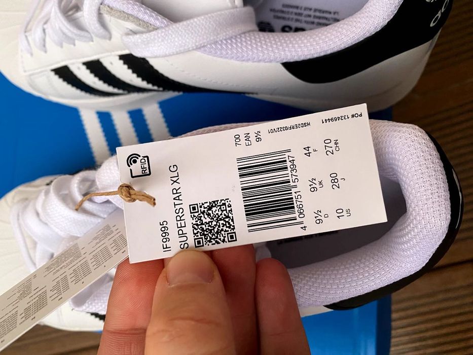 Adidas Superstar XLG - размер 44