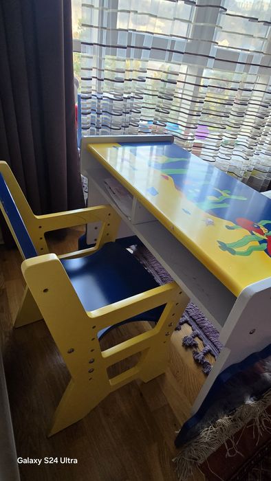 Парта со стулом 3-6