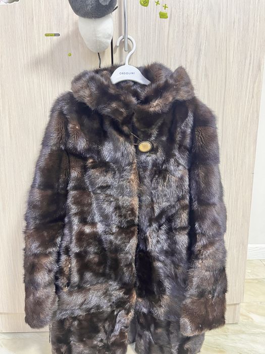 Норковая шуба бу