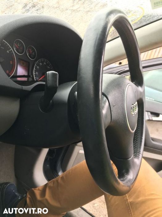 Volan cu Padele 3 Spite Piele Complet cu Airbag Audi A3 8P 2003 - 2013