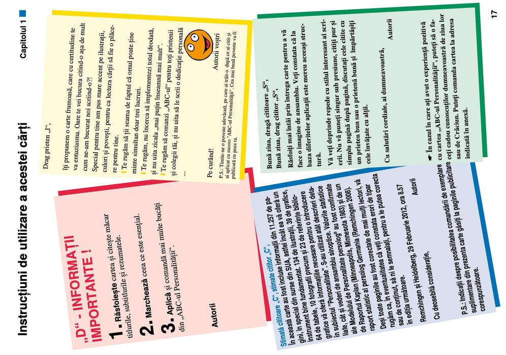 ABC-ul Personalității -4 tipuri de oameni,pe care trebuie să-i cunoști