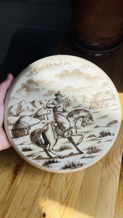 Продам мини бубен 22 см с национальным рисунком