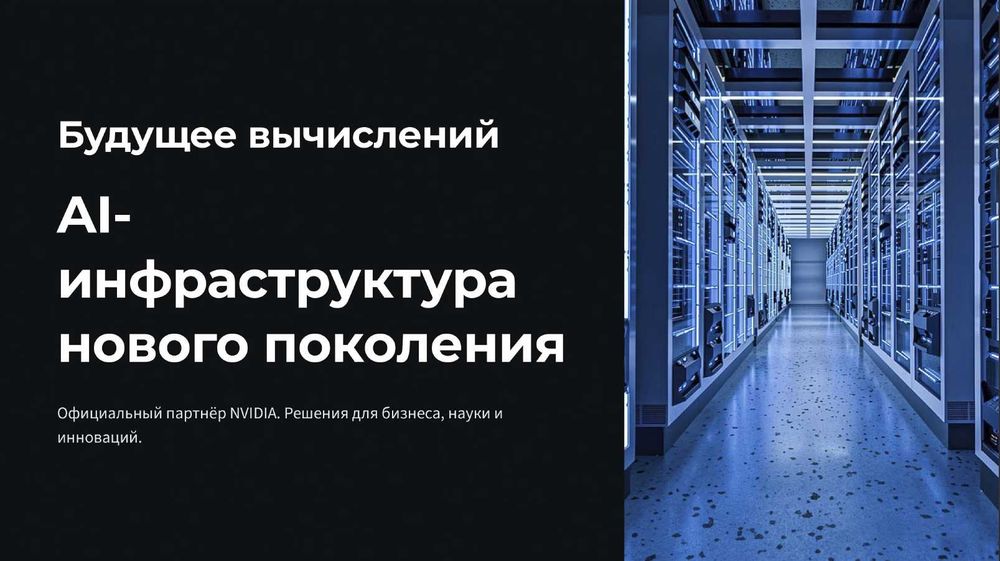 Ускорители ИИ NVIDIA, готовые сервера AI
