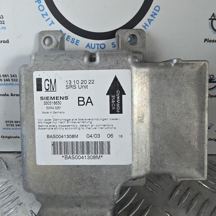 Calculator airbag Opel Vectra C facelift