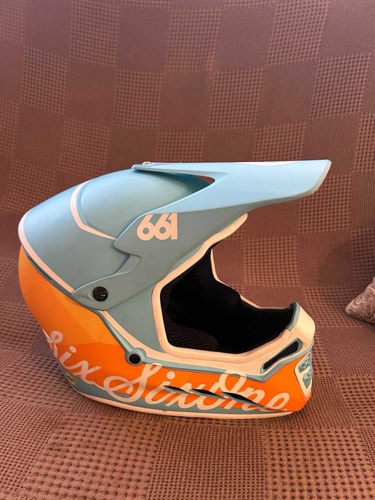 661 RESET MIPS GEO BLORANGE - Фул фейс каска