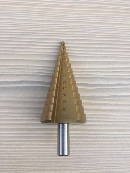 Burghiu/freza in trepte/spiral gaurit metal #3