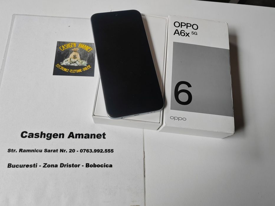 OPPO A6x 128GB 4GB RAM Nou - Magazin Cashgen