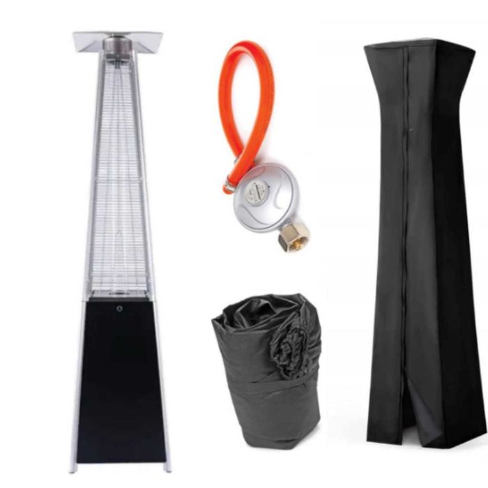 Газов отоплител-чадър 13 kW, 227 см – външен газов отоплител с защити