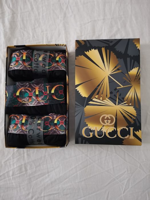 Boxeri Gucci Barbati / set 3 perechi chiloți Gucci Boxeri mărimi L/XL