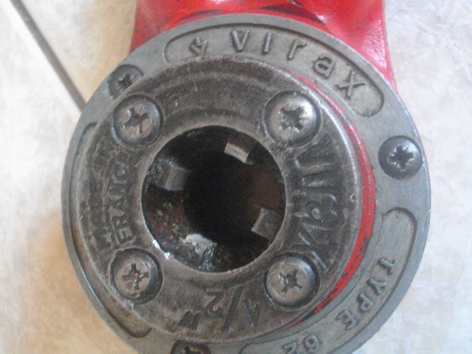 VIRAX 521-Made in FRANCE-Винторезка/Винтонарезка/ПлашкаРезби Тръби-1/2