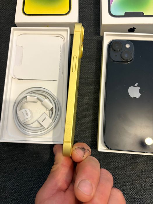 Черен Iphone 14 128gb midnight