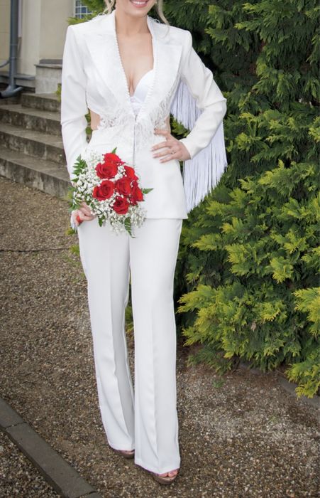 Costum alb dama cununie/botez