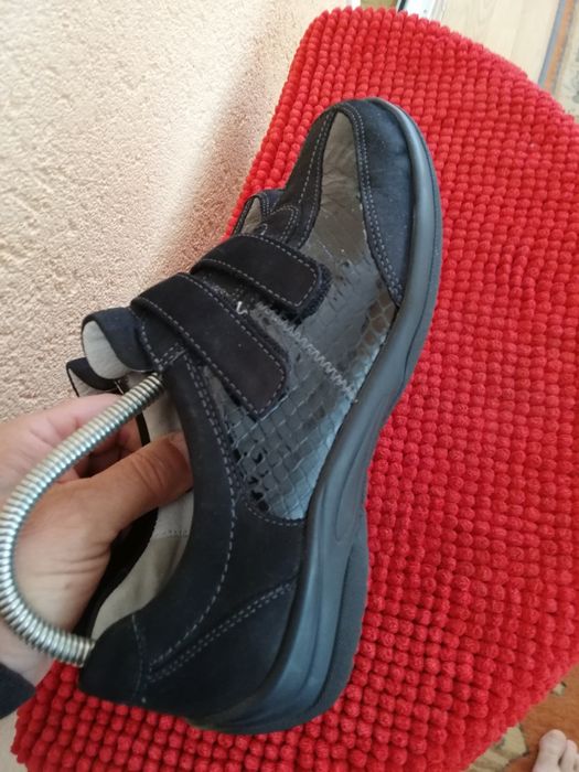 Pantofi dama nr 38,5 piele Waldlaufer cu scai