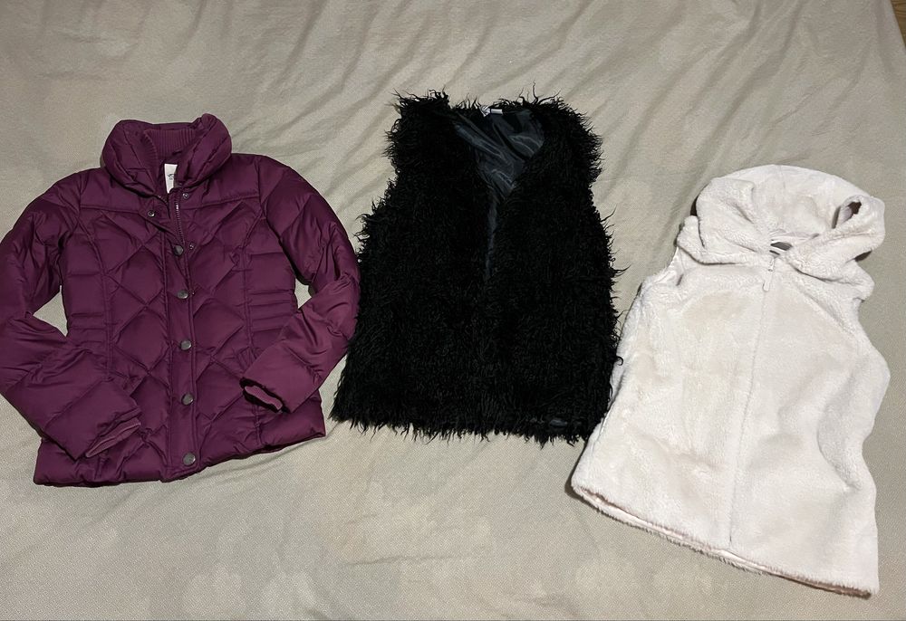 Дамски зимен комплект – яке и два елека