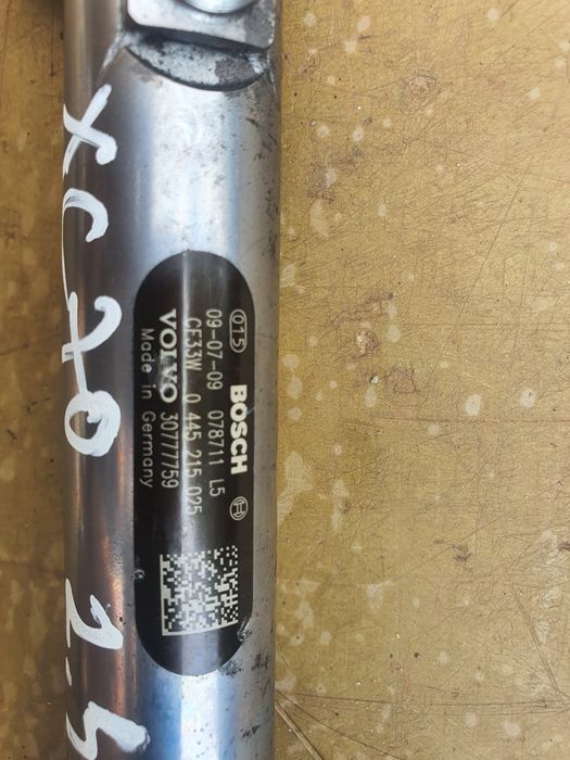 Rampa injectoare volvo xc 70 ,xc 60 motor 2,4d d5 euro 5 bi-turbo