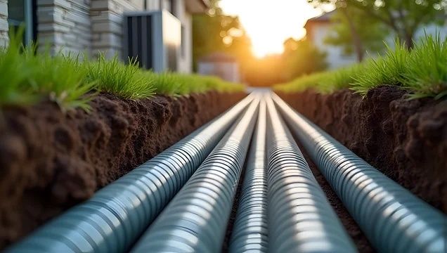 Субподряд : Водопровод Теплотрасса