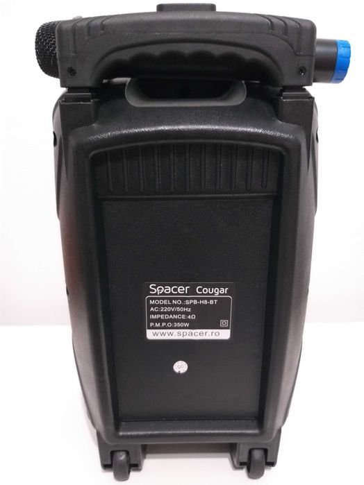 Boxa NOUA portabila Troler Bluetooth Microfon Telecomanda Card USB FM