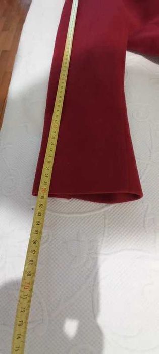 Sacou cashmir rosu spre burgund Vitoria Verani