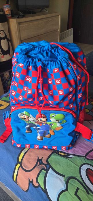 Ученическа раница Супер Марио