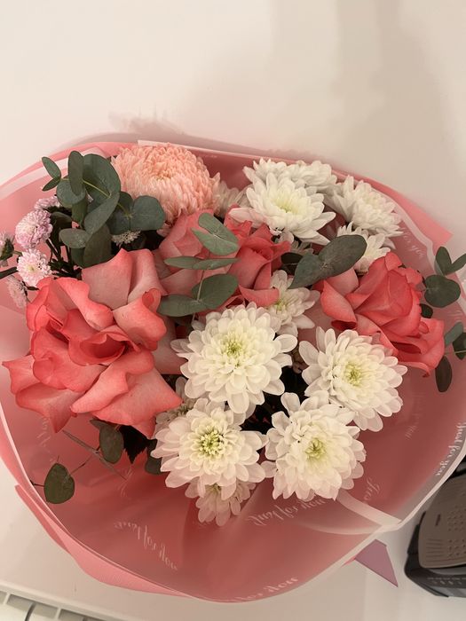 Цветы розы метровые