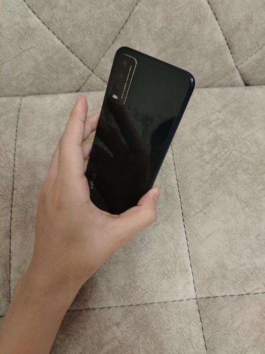 Vivo Y12s (3/32 ГБ) «Чёрный фантом» — Идеальное состояние, коробка