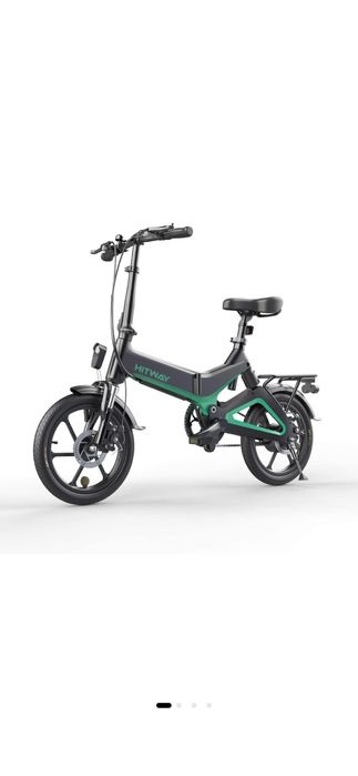 Bicicleta asistata electric pliabila