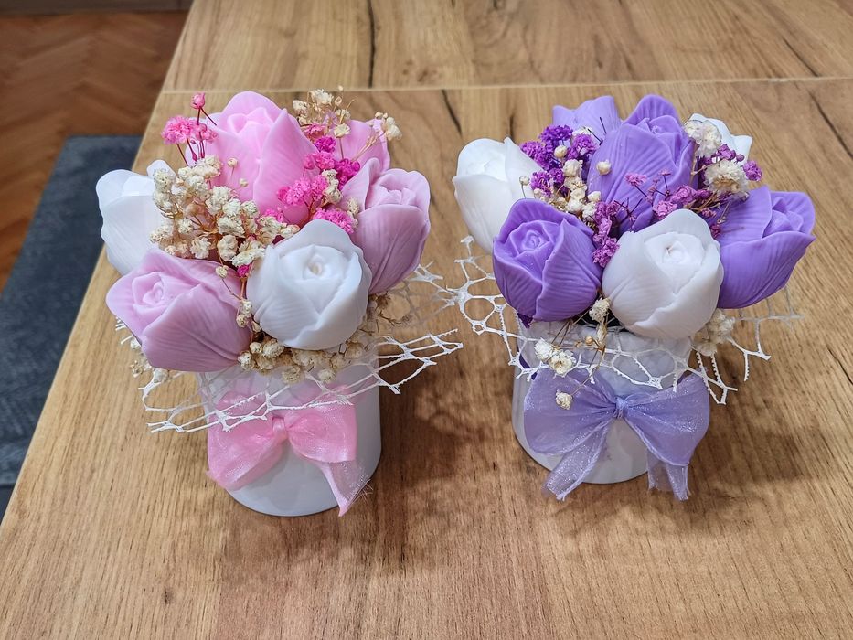 Букет от соев восък