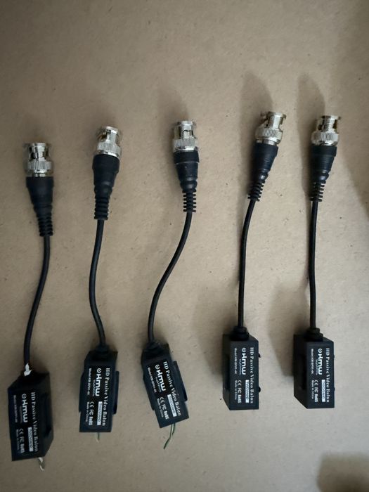 Kit 5 camere supraveghere Dahua/HMW HDCVI + 5 balun video