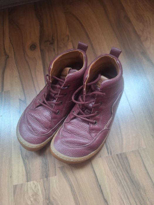 Боси обувки Froddo Barefoot Lace Up Bordeaux 35 номер