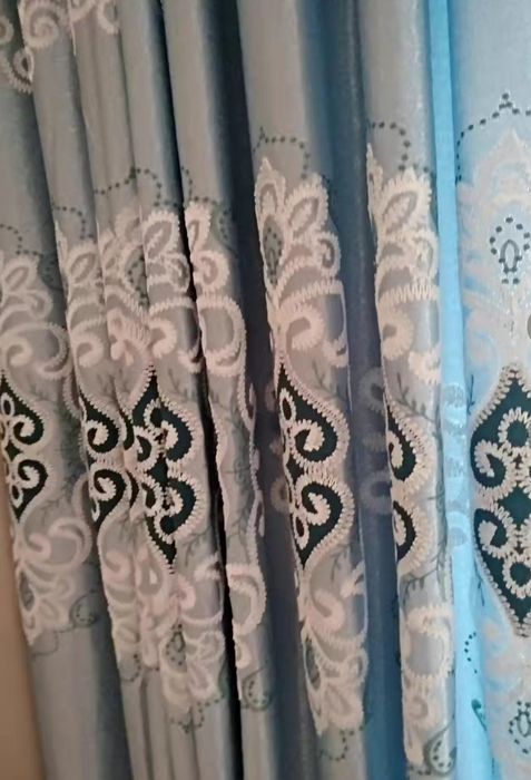 Новые шторы ручной работы.