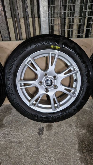 SEAT Джанти със летни гуми 205/55/16 6,5J ET46 5×112 ЦО56,6 ДОТ0523