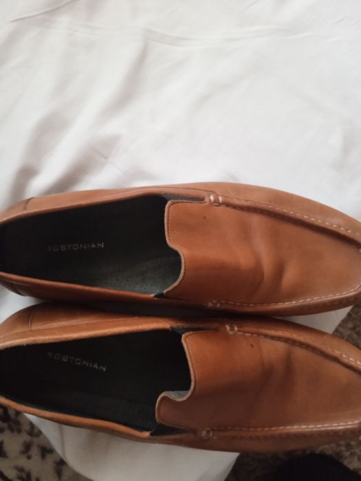 Мокасины кожаные