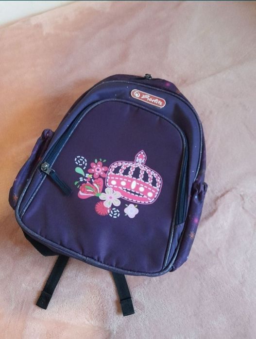 Rucsac nou 7l herlitz ghiozdan scoala fete fata fetita Herlit Queen