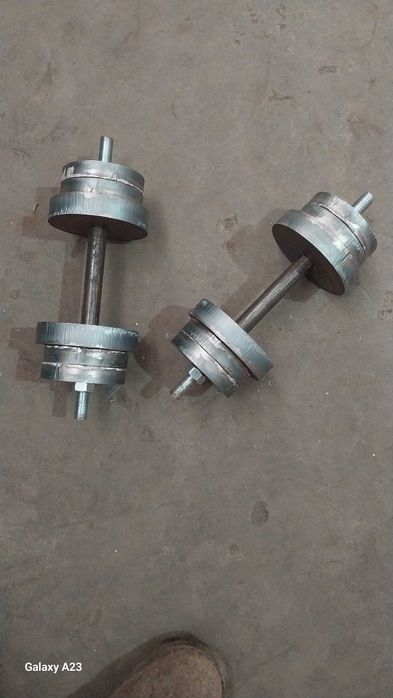 Продам гантели ручнои сборке