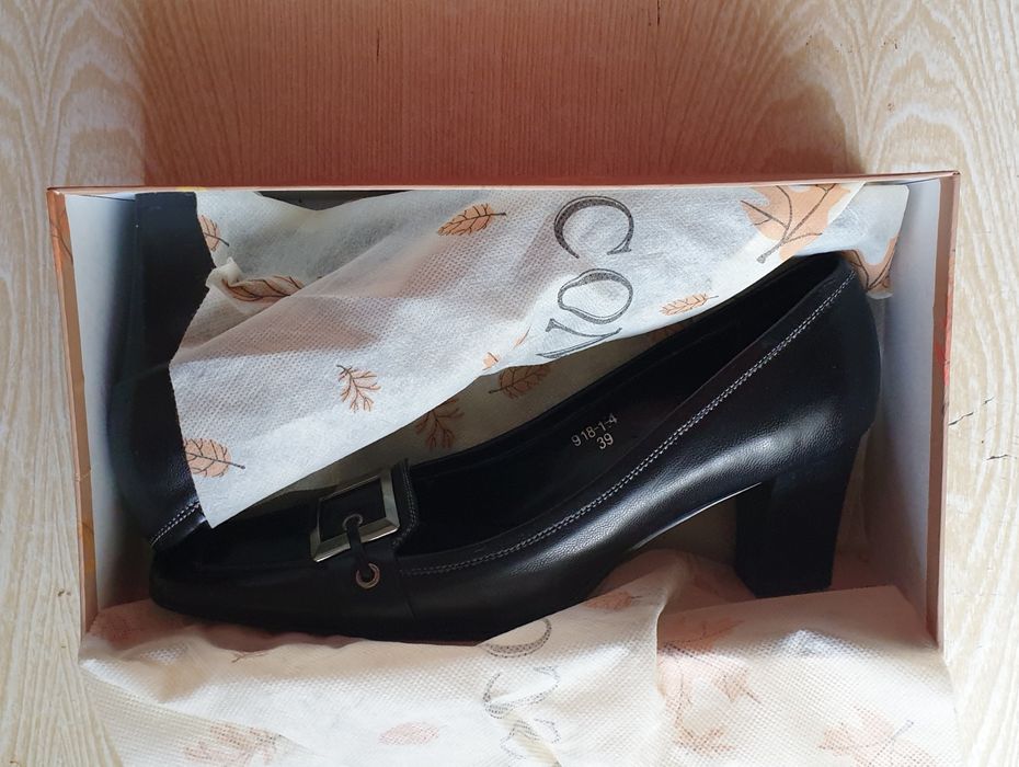 Туфли женские кожаные