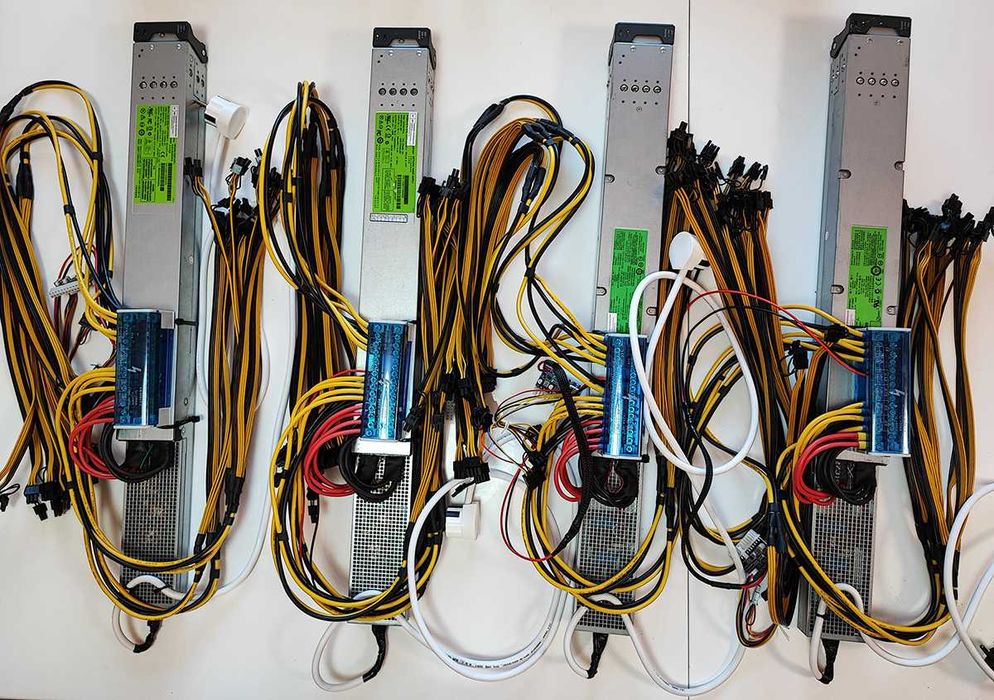 Професионално ОКАБЕЛЕНО Майнинг сървърно Захранване HP 2400/2450W
