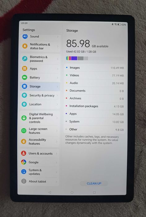 Tableta HONOR Pad X8A 128gb 4gb Gri