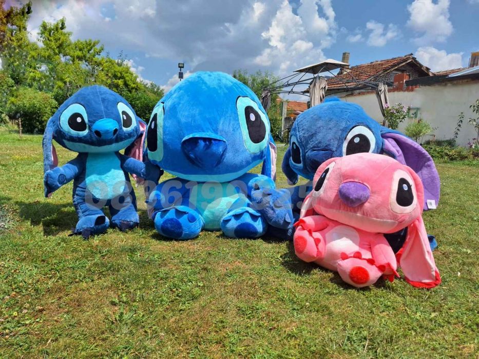 Плюшени играчки Лило и Стич, Плюшен Стич голям Stitch