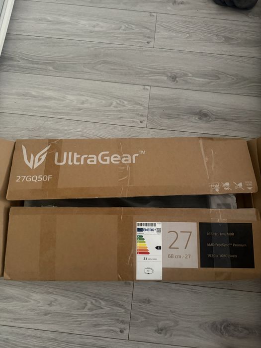 Monitor Gaming LG UltraGear 27” – 165Hz, 1ms