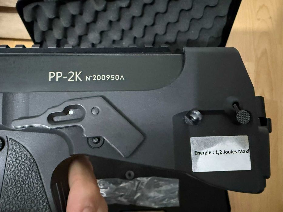 Modify Руски PP-2K SMG GBB 1.20 joules submachine въздушна с газ и CO2