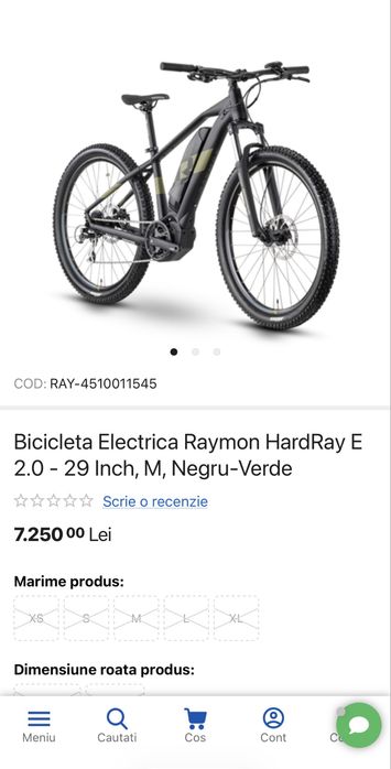 Bicicleta Electrica Raymon HardRay E 2.0