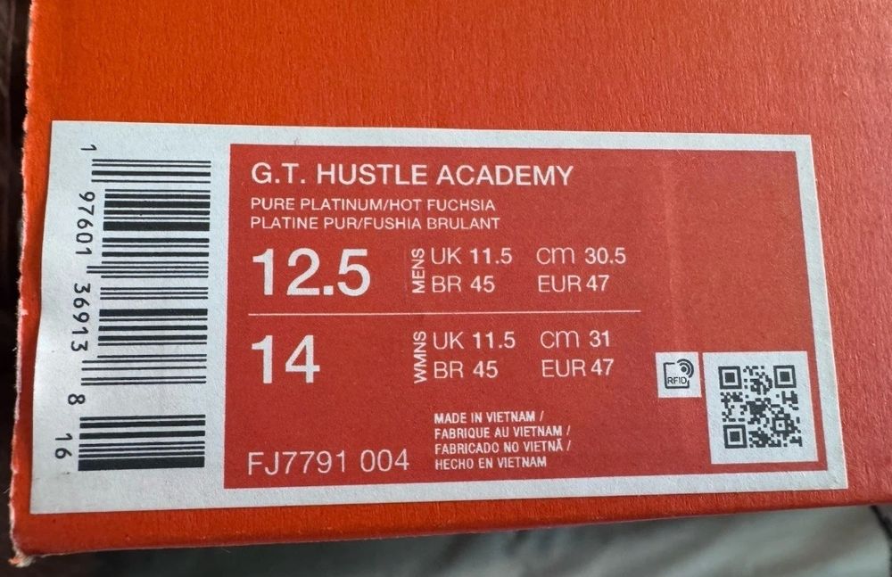 Маратонки Nike GT Hustle