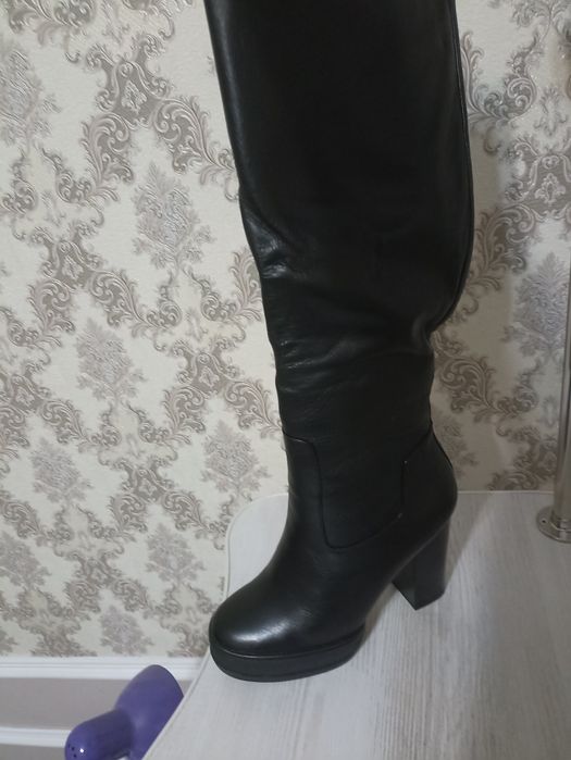 Сапоги натуральная кожа 38 размер